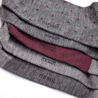 varma-strumpor-minfot-merinoull-bordo-mix