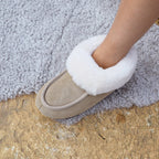 Minfot Fårskinnstofflor Sunne Beige Mocka