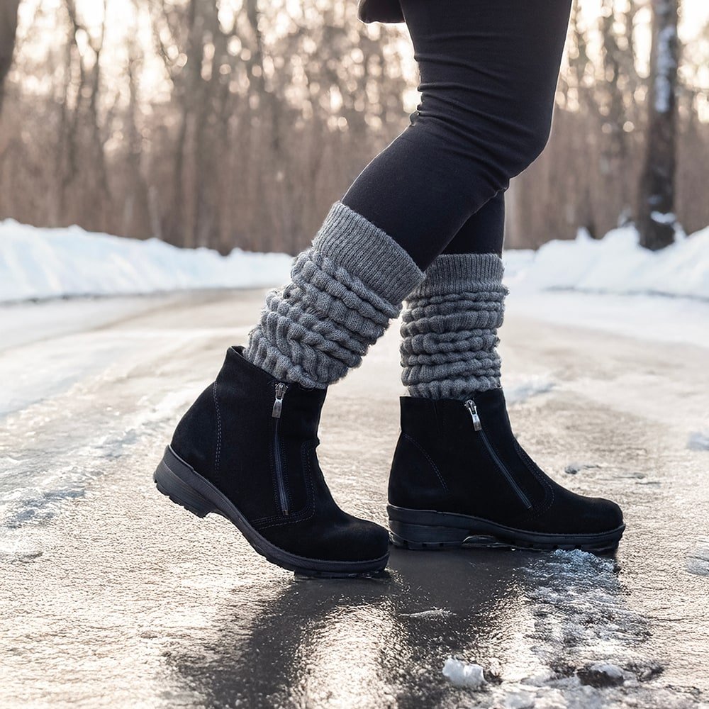 Produktbild 2 - Minfot Aaltonen Breda Boots Grip+ Vasa Mocka Ull Svart