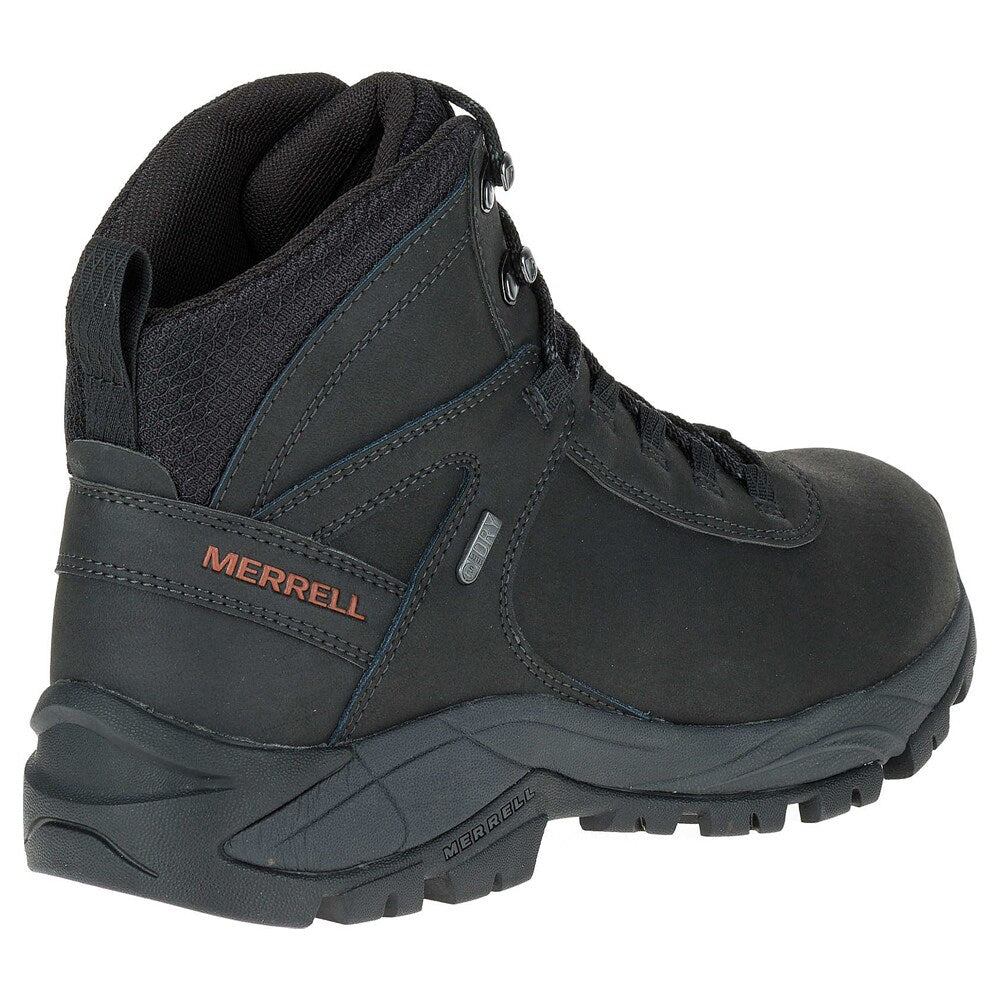 Produktbild 6 - Merrell Promenadsko Herr Vego Mid Leather WTPF Black