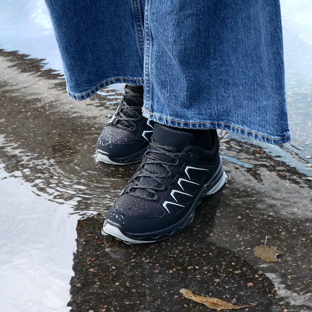 Produktbild 2 - Minfot Stride Skor Vattentät TEX Low Svart