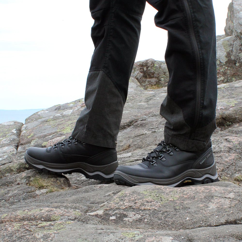 Produktbild 2 - Minfot Trex Vandringskängor Vattentät TEX Läder Svart