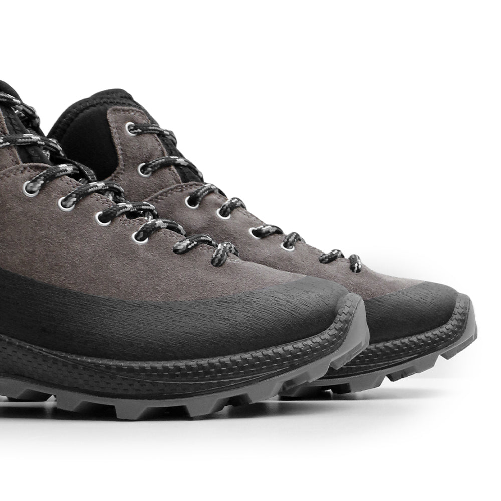 Minfot Step Mid Kängor Unisex Vattenavvisande TEX Mocka Stone