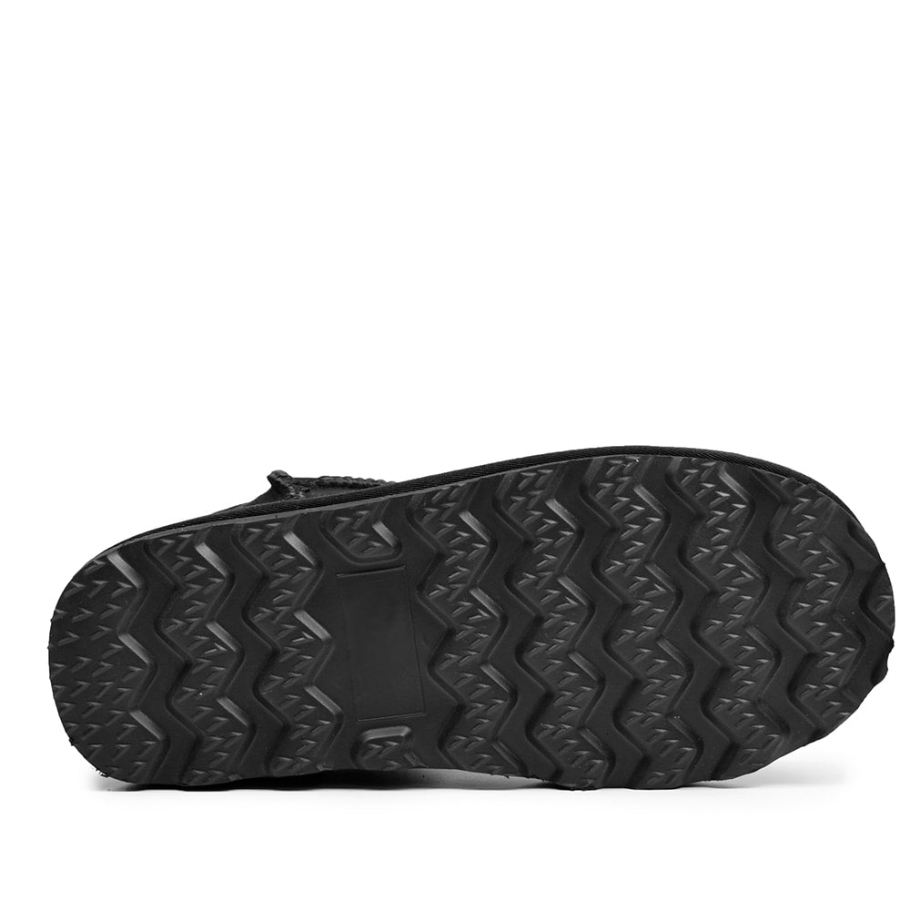 Rugged Gear Fårskinnsboots Black