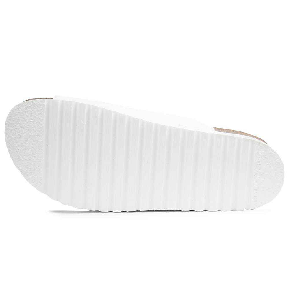 Minfot Sandal Mjuk Bio Vit Nappa