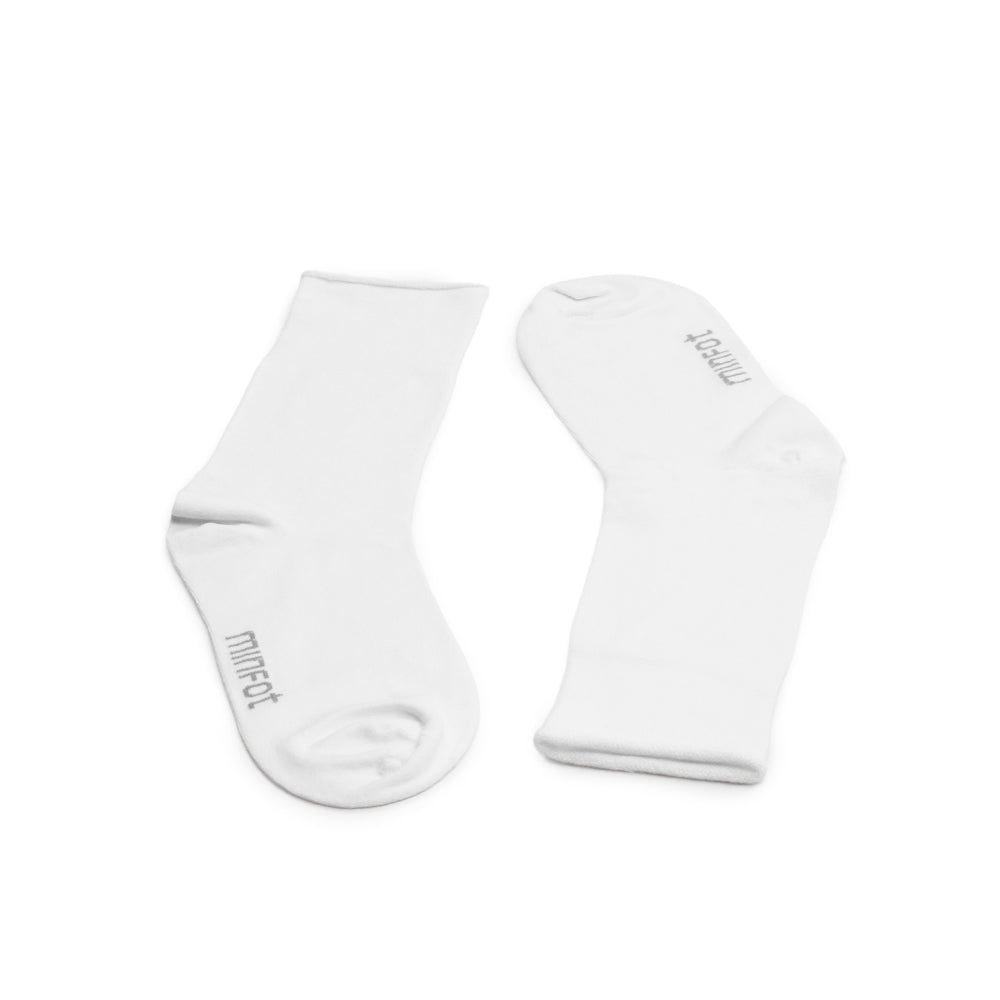 Minfot Sensitive Bambu Strumpor Vit 1-pack