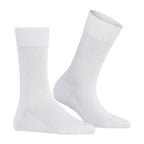 Falke Sensitive London Strumpor Bomull Dam Vit 1-pack