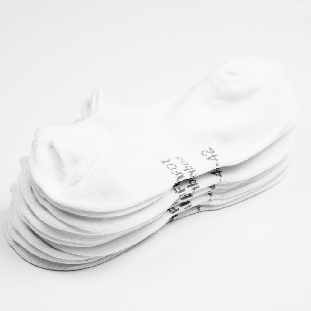 Produktbild 6 - Minfot Ankelstrumpor Bambu Vit 5-pack